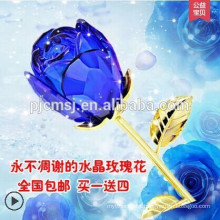 2017 Beautiful Wedding Favor Crystal Rose For Christmas Gifts